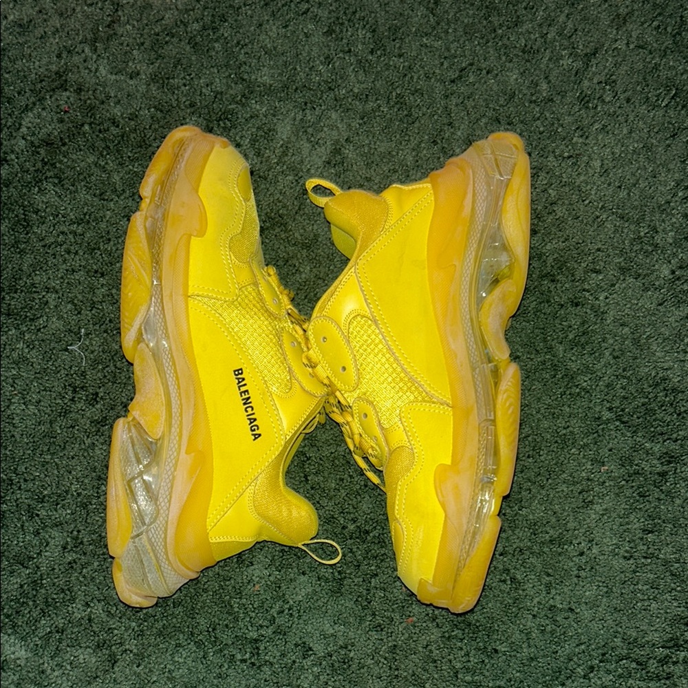 Balenciaga Yellow Sneakers
